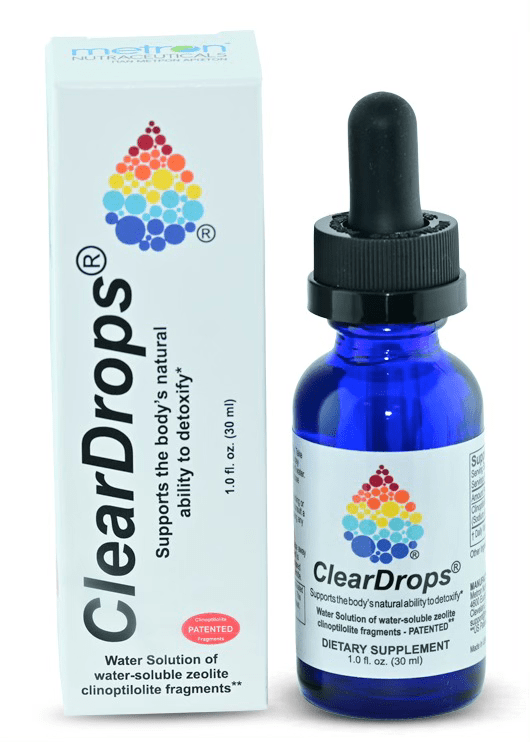 ClearDrops® - The only water-soluble zeolite detox supplement in the world