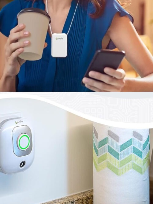 wearable personal air purifier